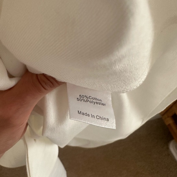 Tuckernuck Oxford white sleeveless royal shirt dress size small - Picture 9 of 9